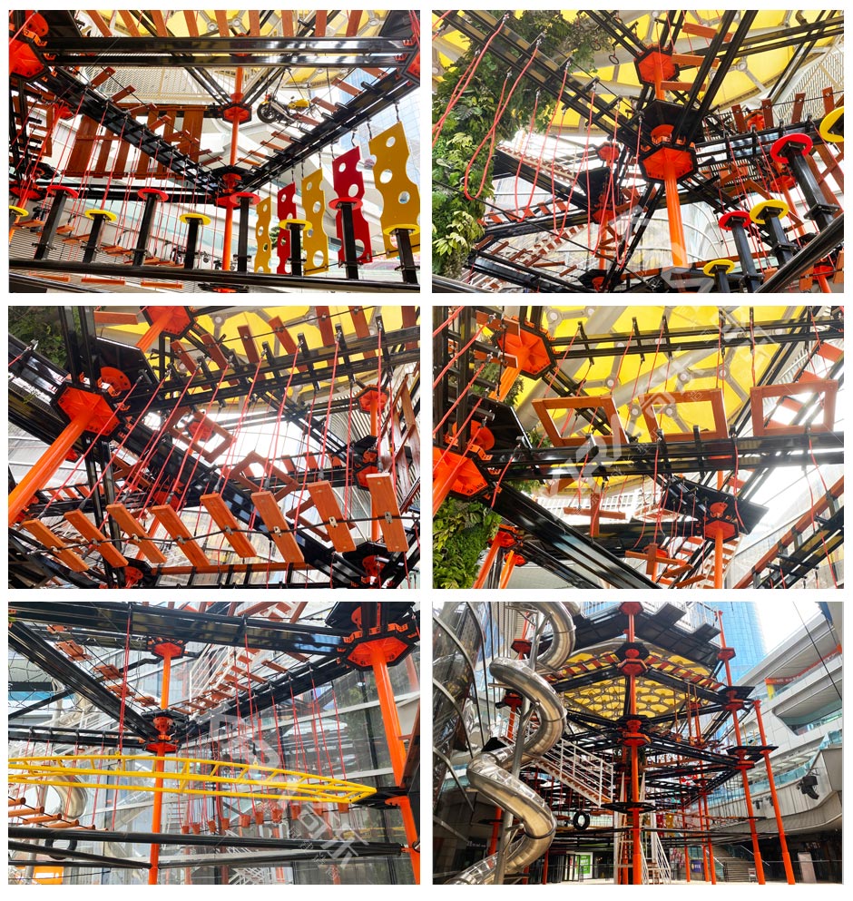Indoor Rope Course Project Built In China