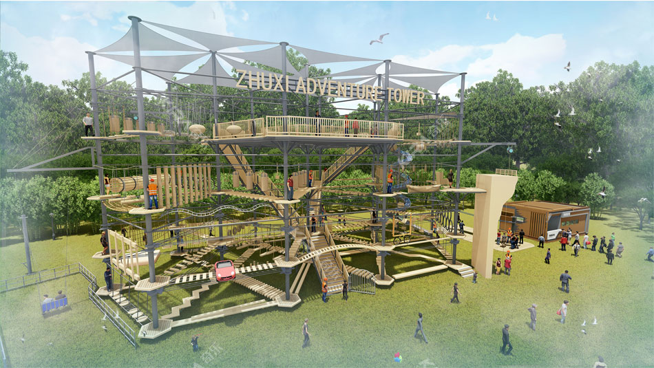 high rope adventure park project