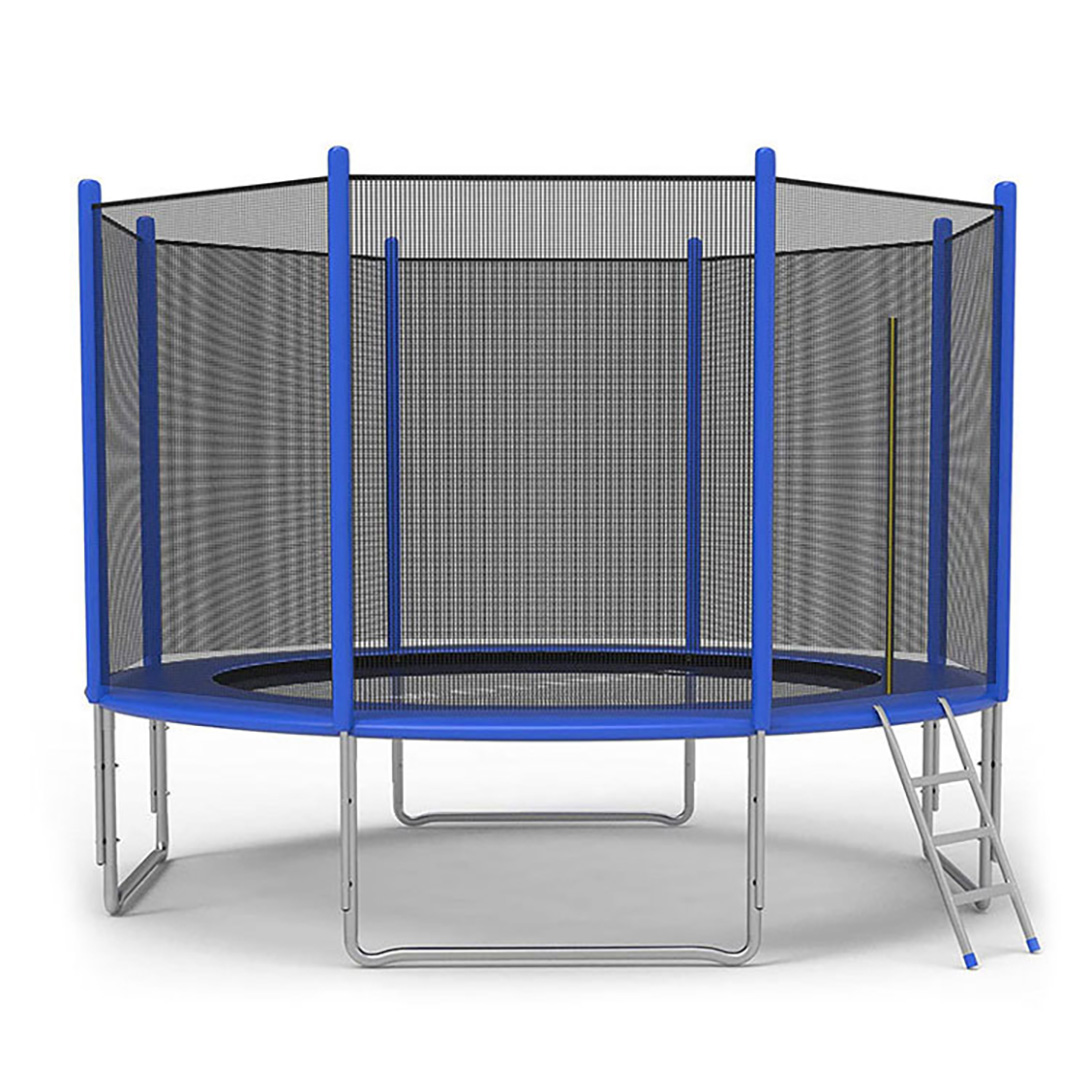Trampoline with different angles